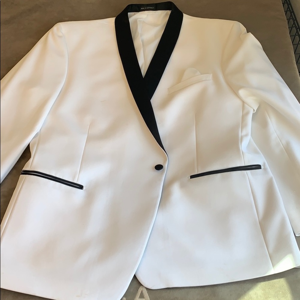 White dinner coat